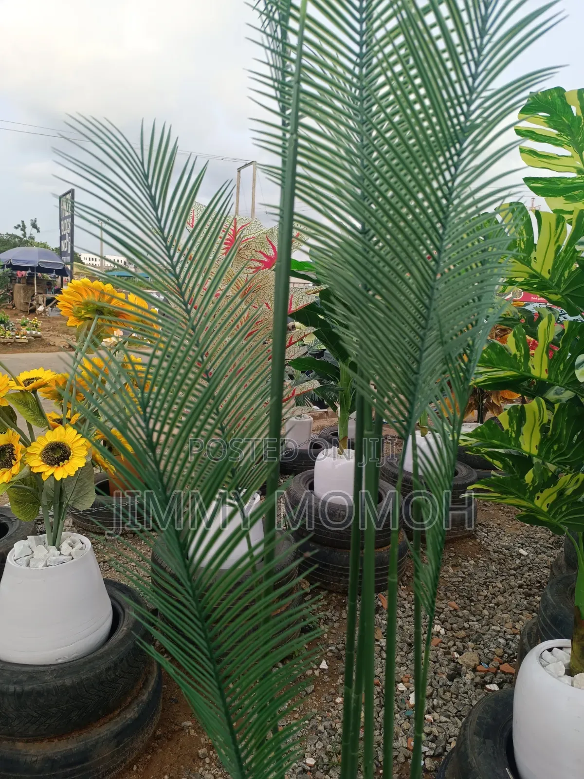 Artificial Water Palm Plant