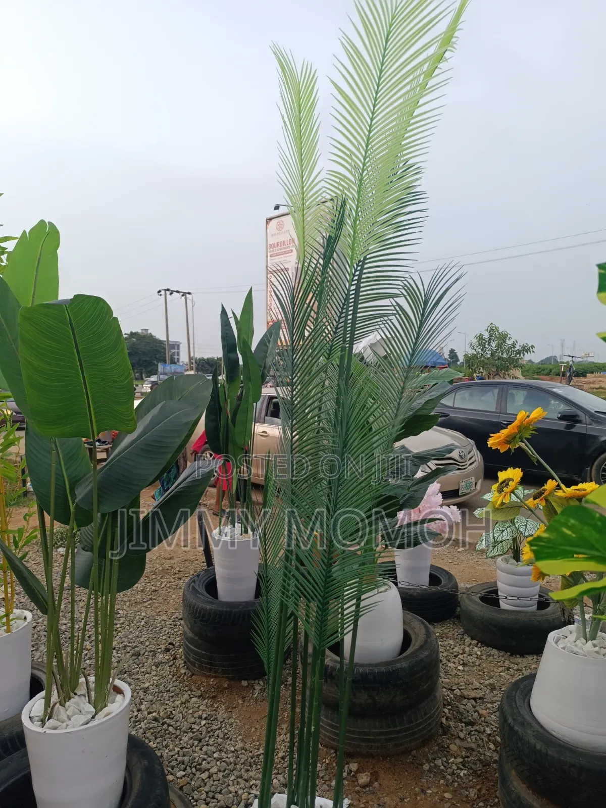 Artificial Water Palm Plant