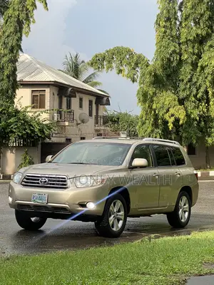 Toyota Highlander Limited 2008 Gold