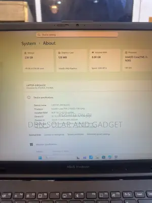 Laptop Asus Vivobook Go 15 8GB Intel Core i3 SSD 256GB