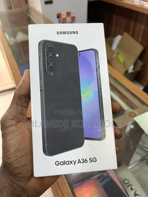 New Samsung Galaxy A36 128 GB Black