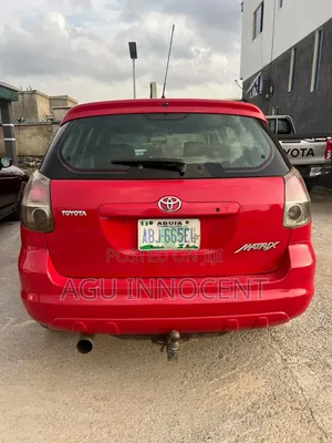 Toyota Matrix 2006 Red