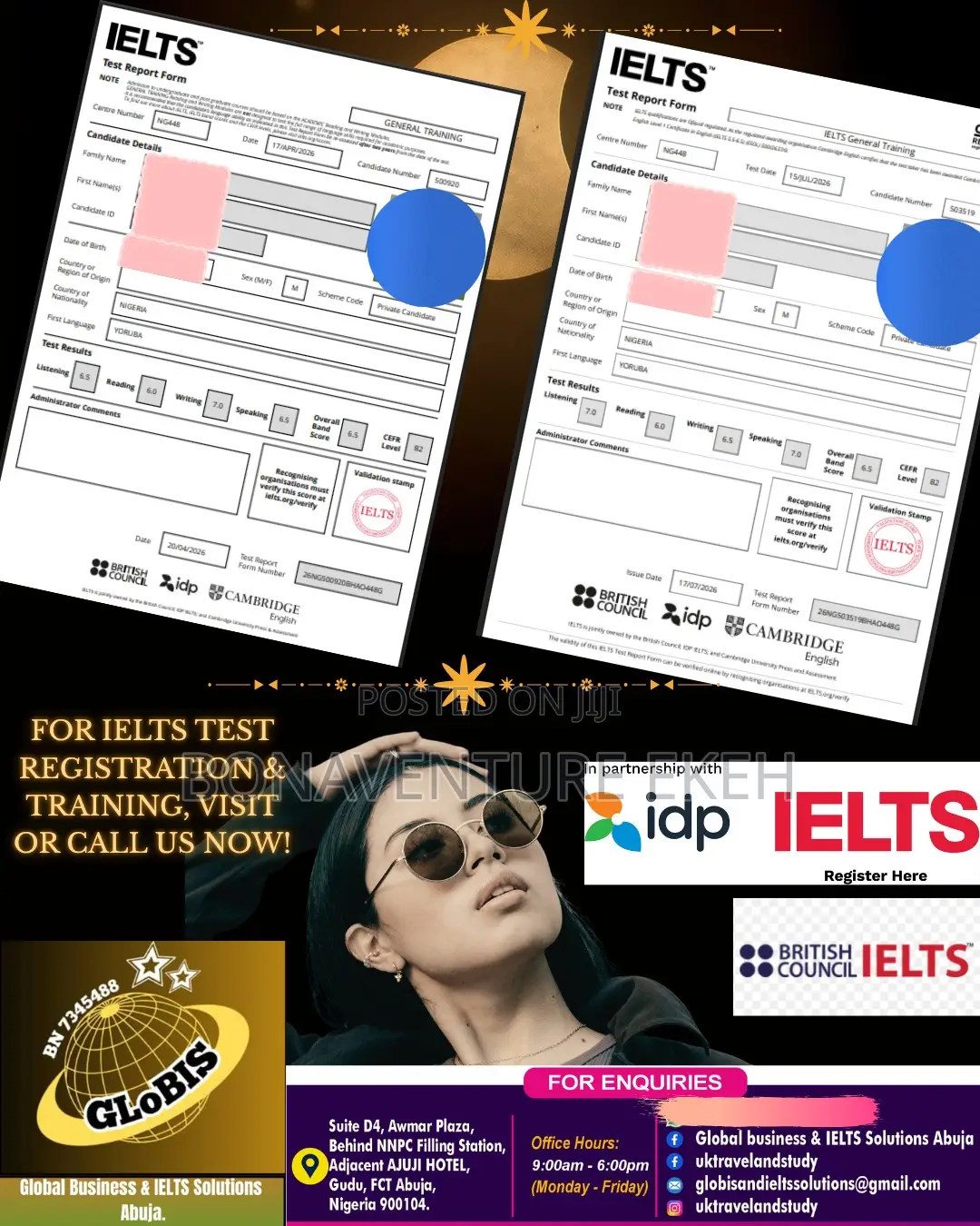 IELTS Test Registration and Training