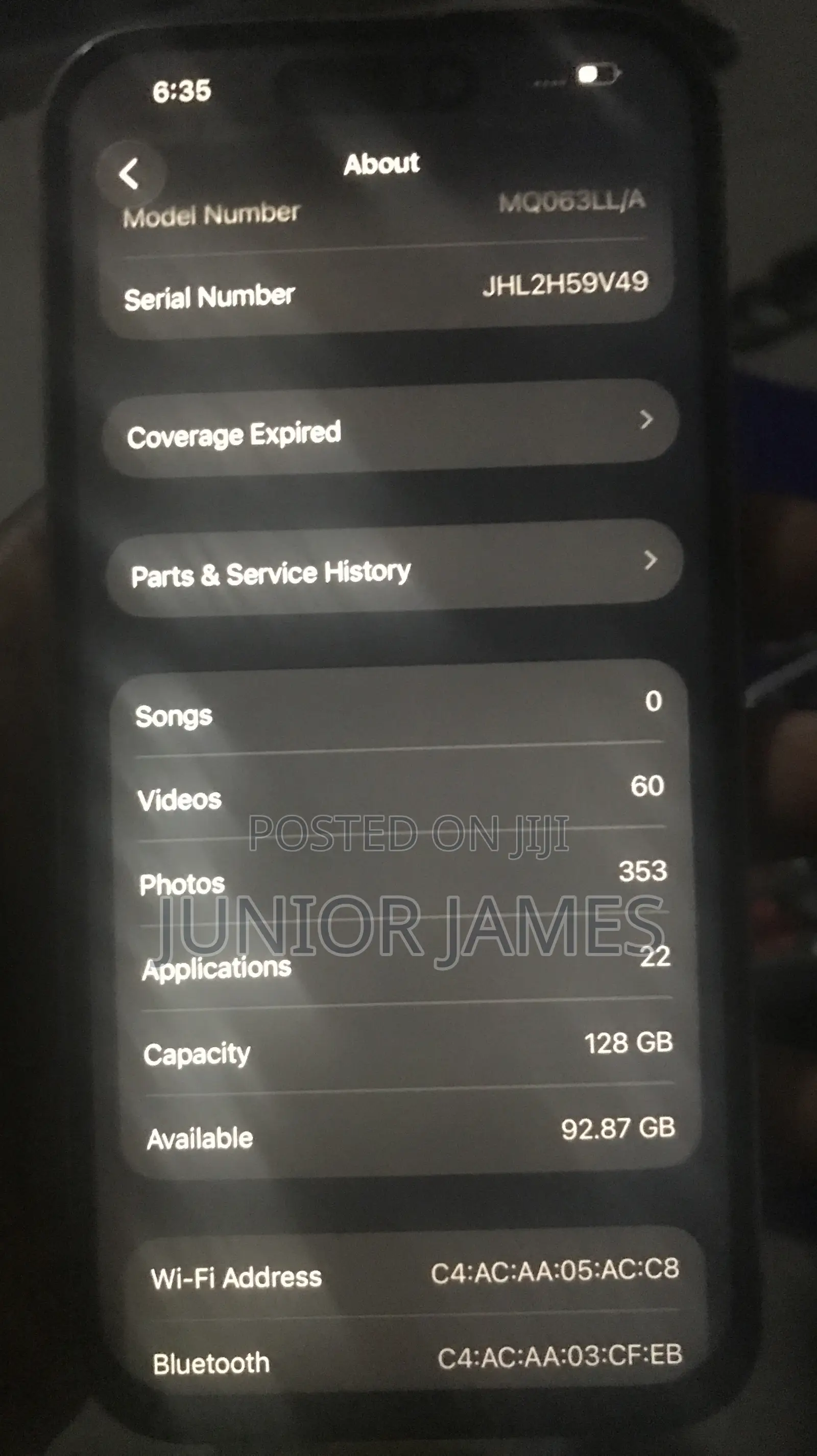 Apple iPhone 14 Pro 128 GB Rose Gold