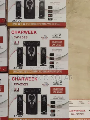 Powerful Rechargeable AC/DC Speaker – Charweek CW-2523