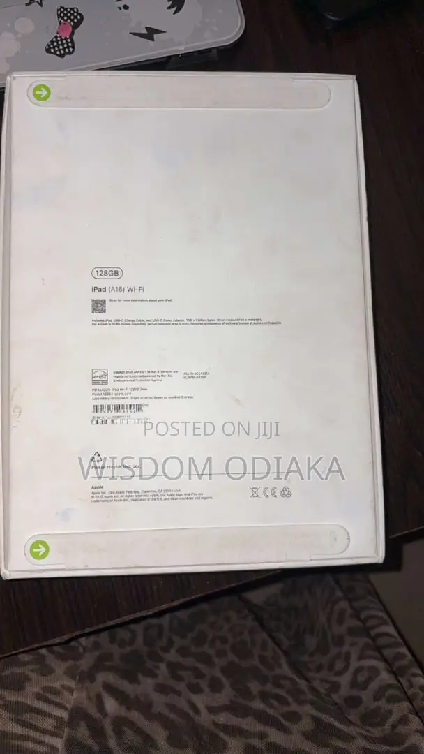 New Apple iPad (2025) 128 GB Blue