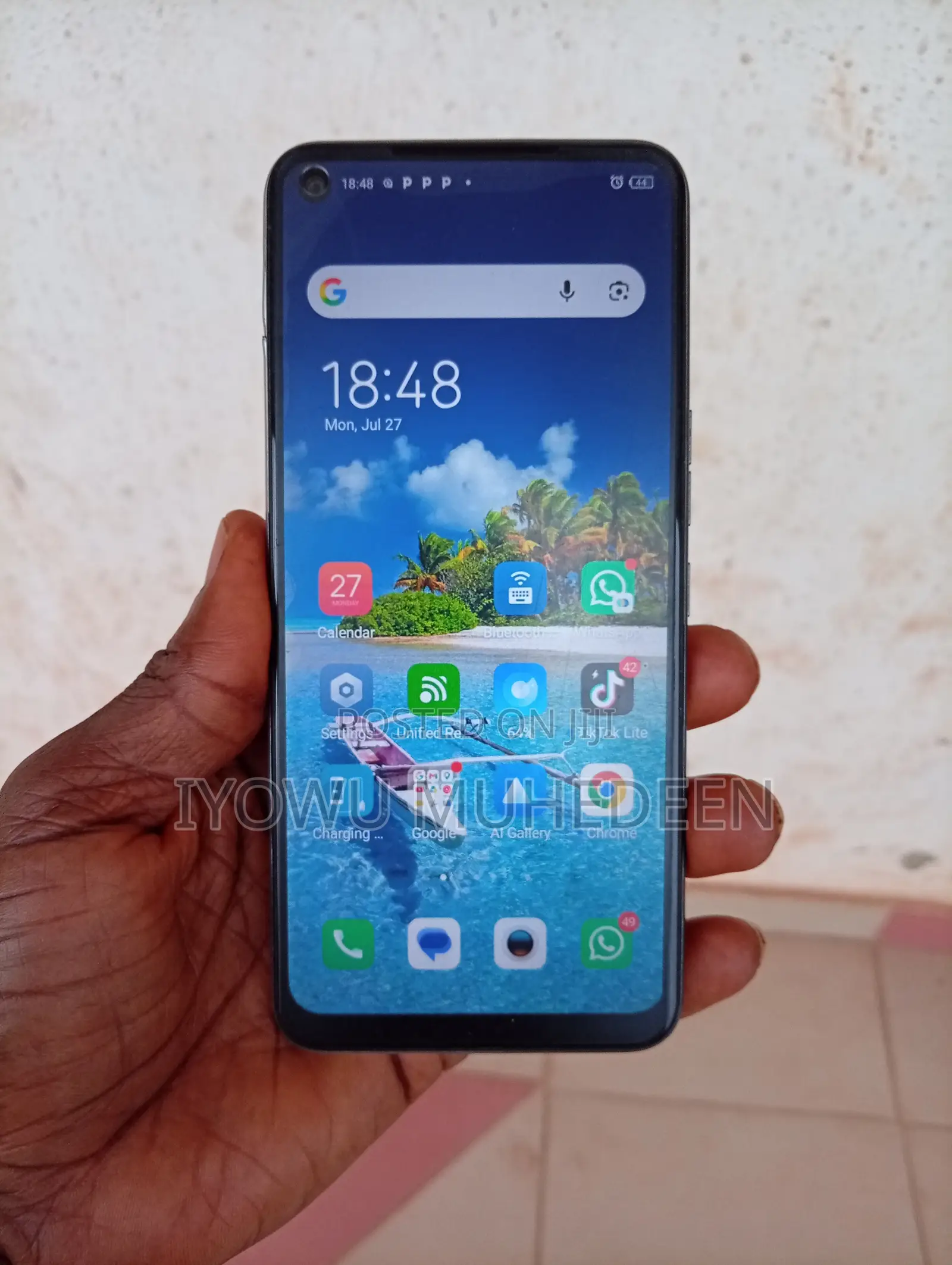 Tecno Camon 18 128 GB Gray