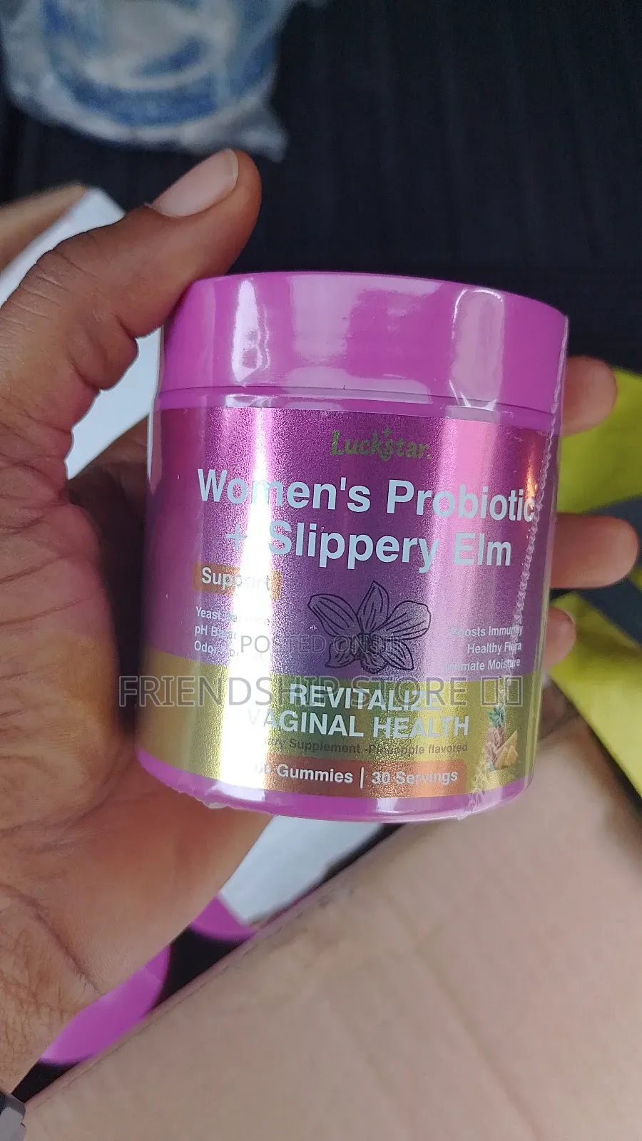 Women Probiotics Slippery Elm Gummies