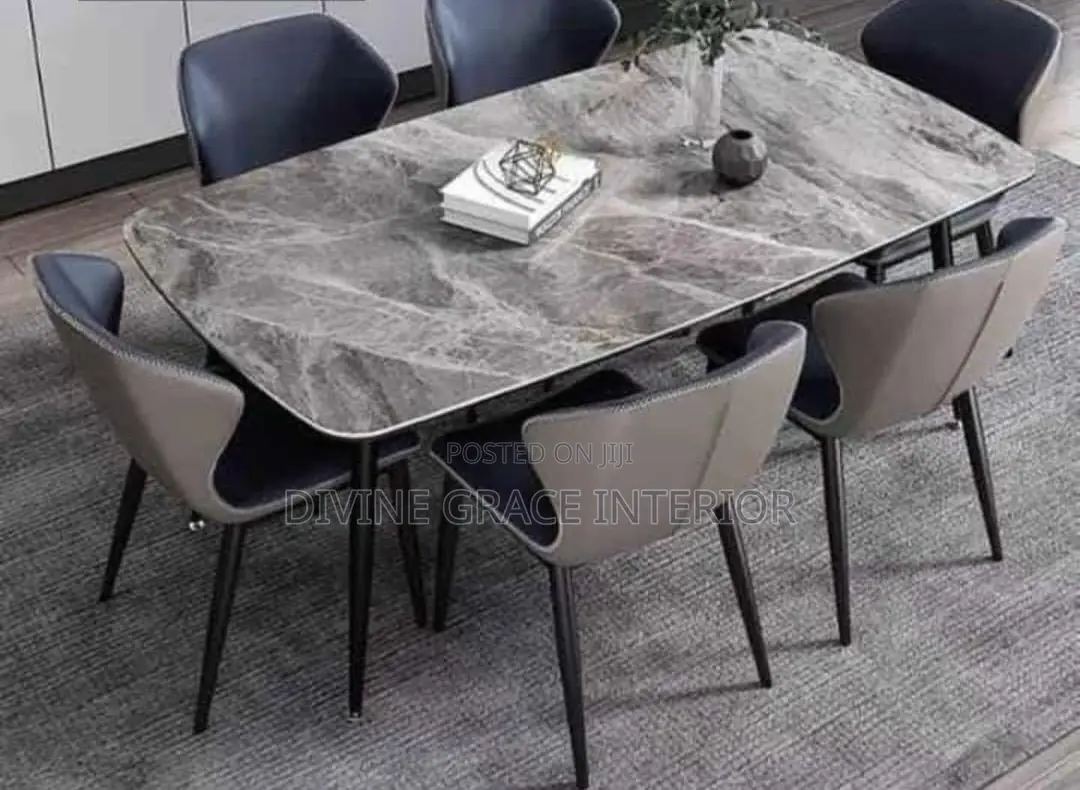 Marble Top Dining Set