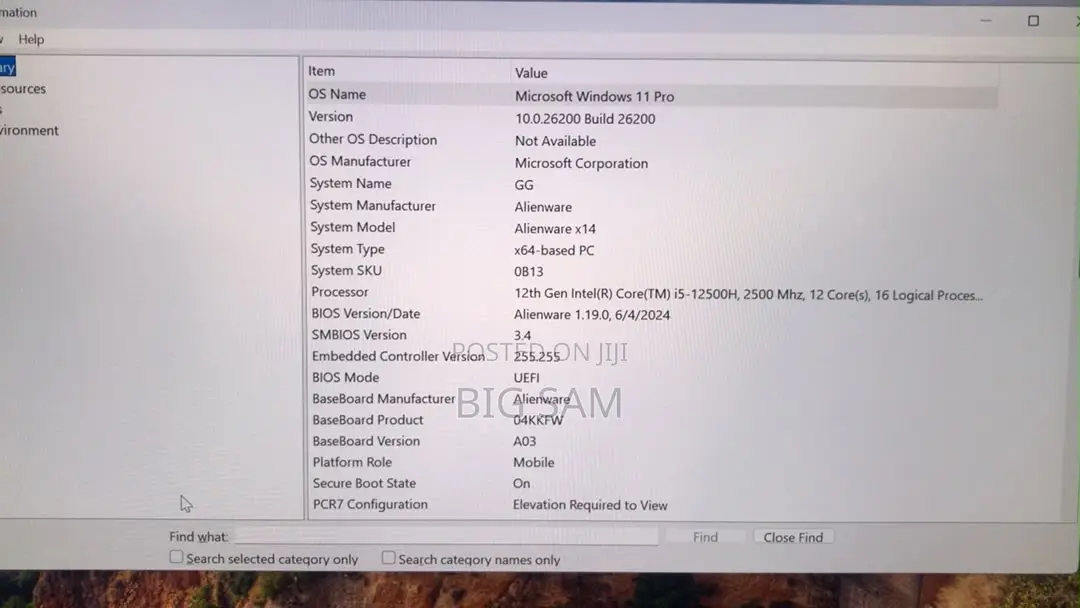 Laptop Alienware X14 16GB Intel Core i5 HDD 1T