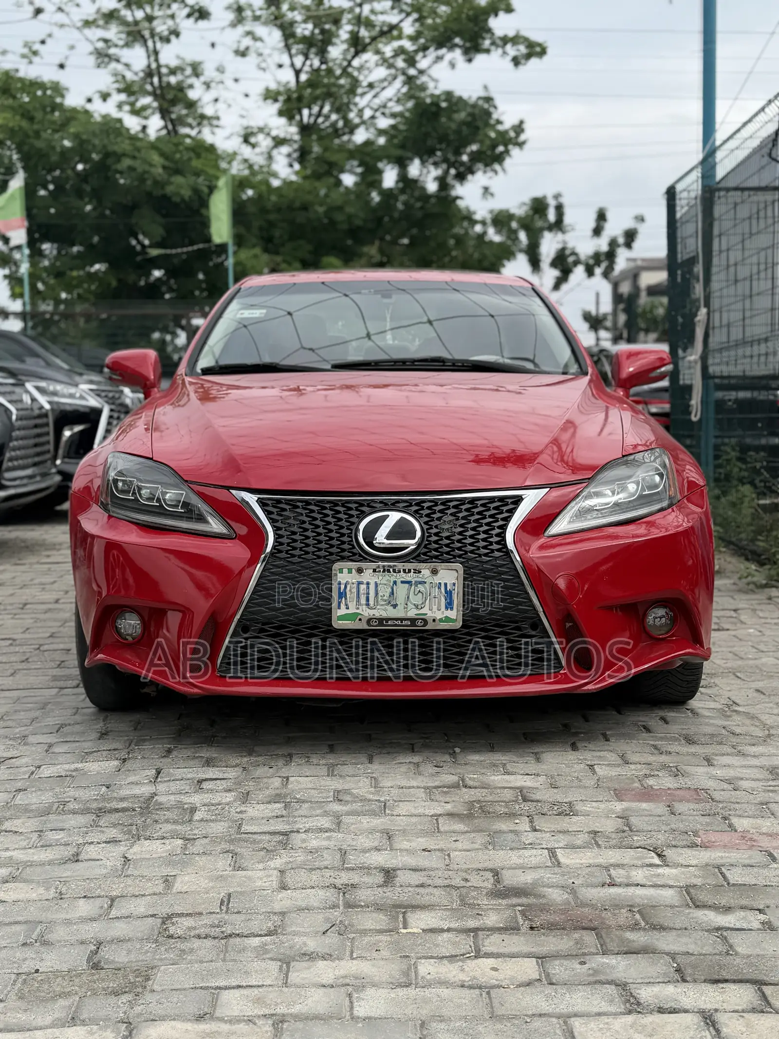 Lexus IS 250 4WD 2009 Red