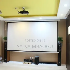 Motorized Projection Screen