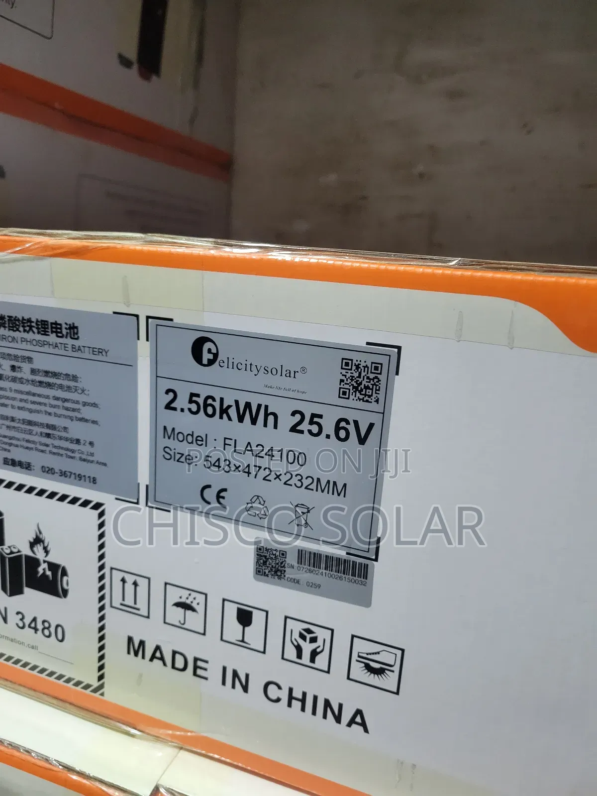 2.5kwh 24v Lithium Batteries
