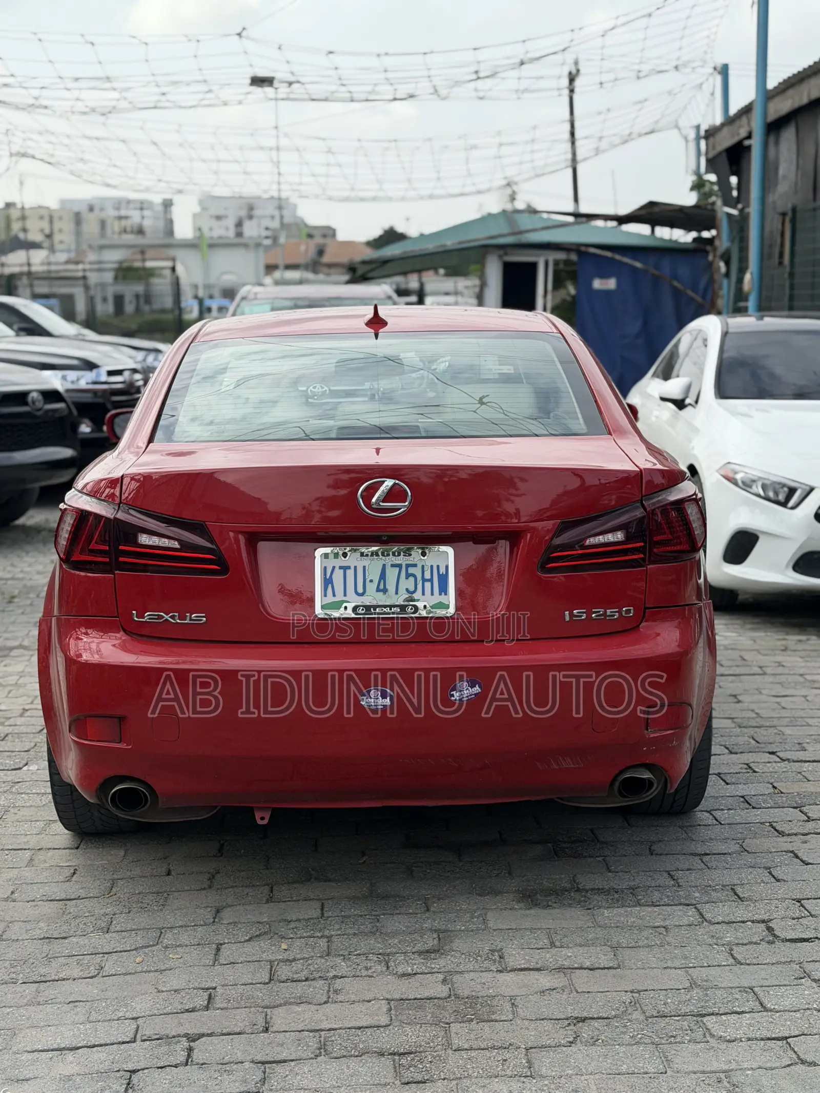 Lexus IS 250 4WD 2009 Red