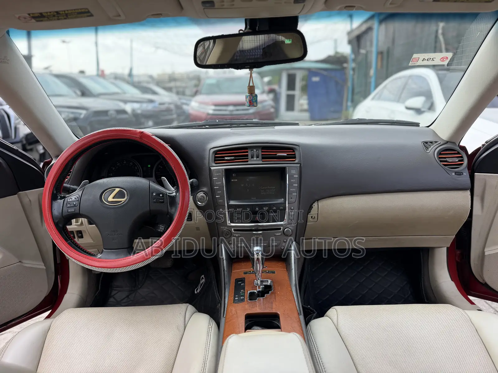Lexus IS 250 4WD 2009 Red