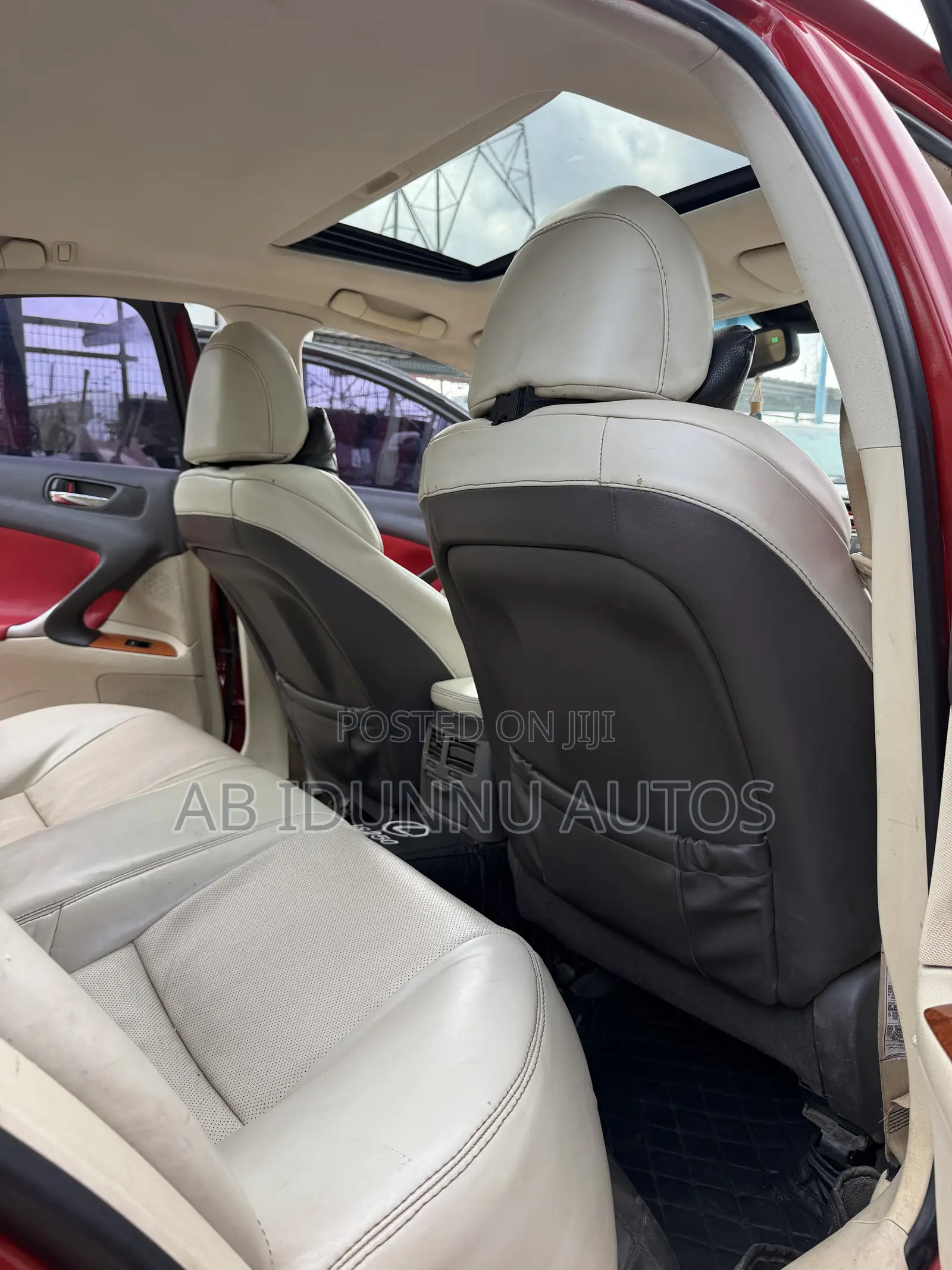 Lexus IS 250 4WD 2009 Red