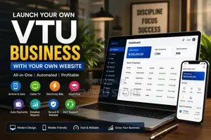 Professional VTU Website Development | Free Domain Hosting
