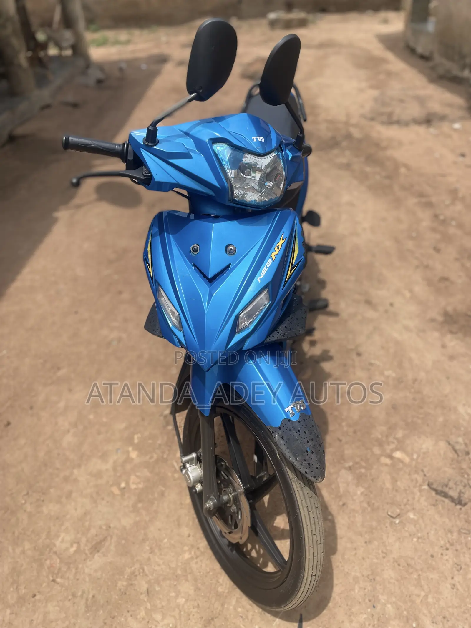 TVS Neo NX 2025 Blue