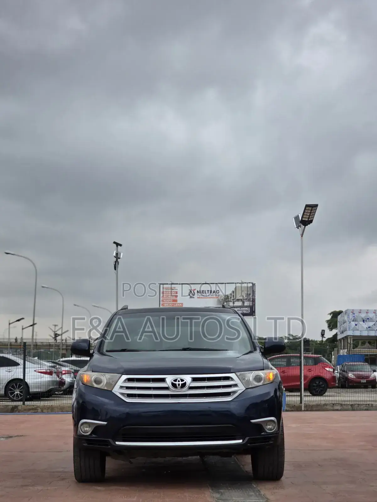 Toyota Highlander 2013 Blue