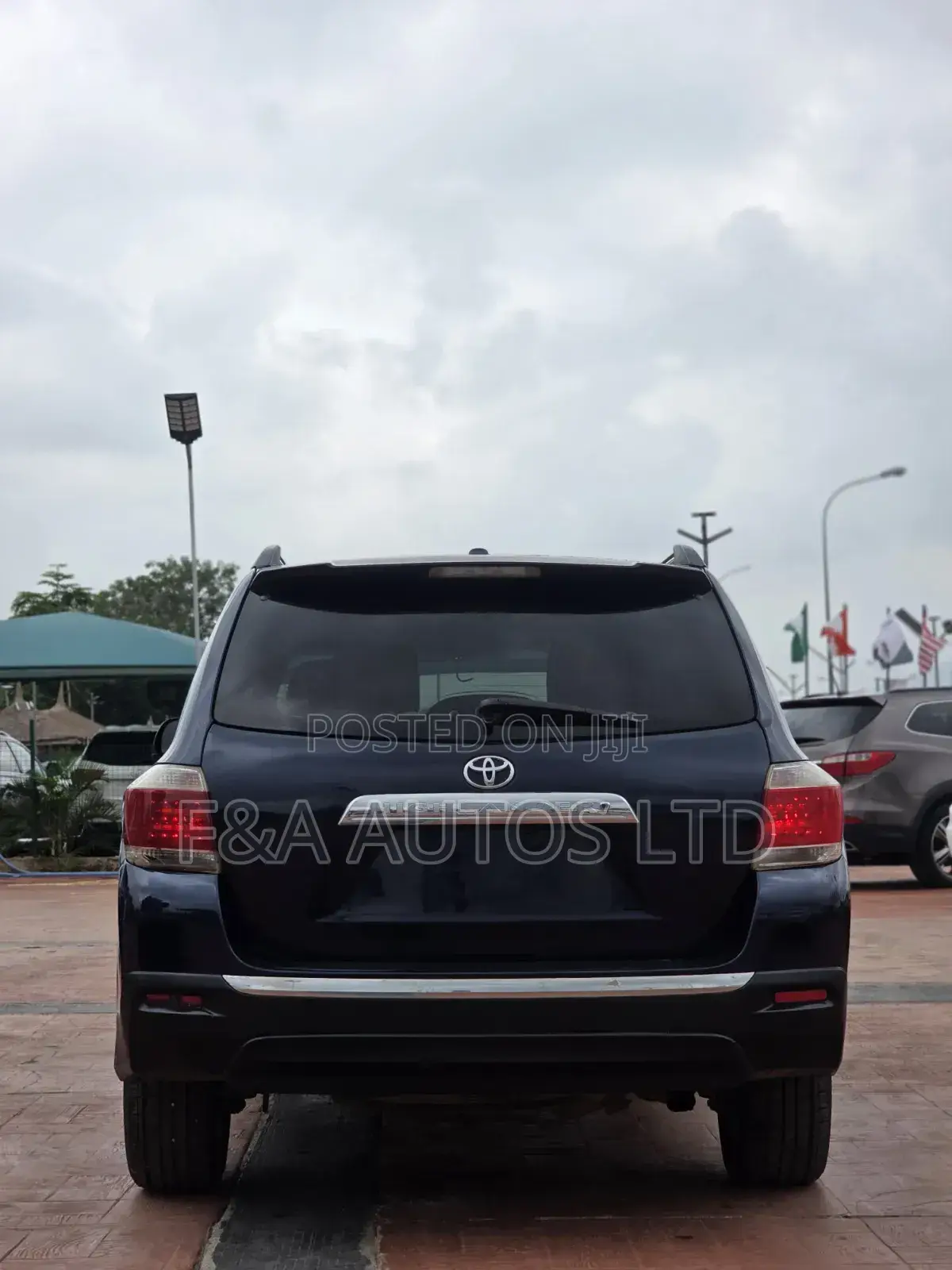 Toyota Highlander 2013 Blue