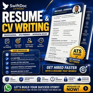 Professional CV Writing, Resume Cover Letter Service — ATS-Optimized