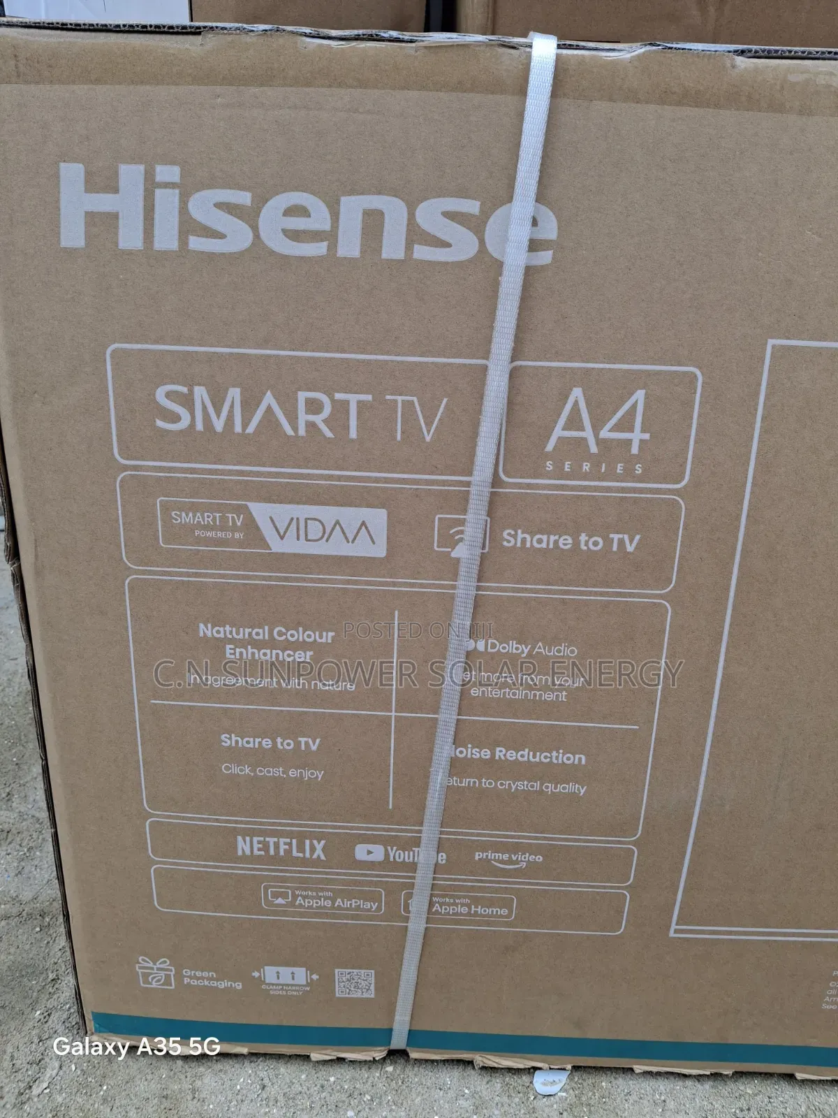 50" Hisense Smart TV