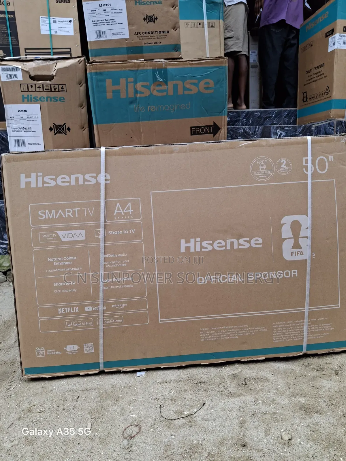 50" Hisense Smart TV