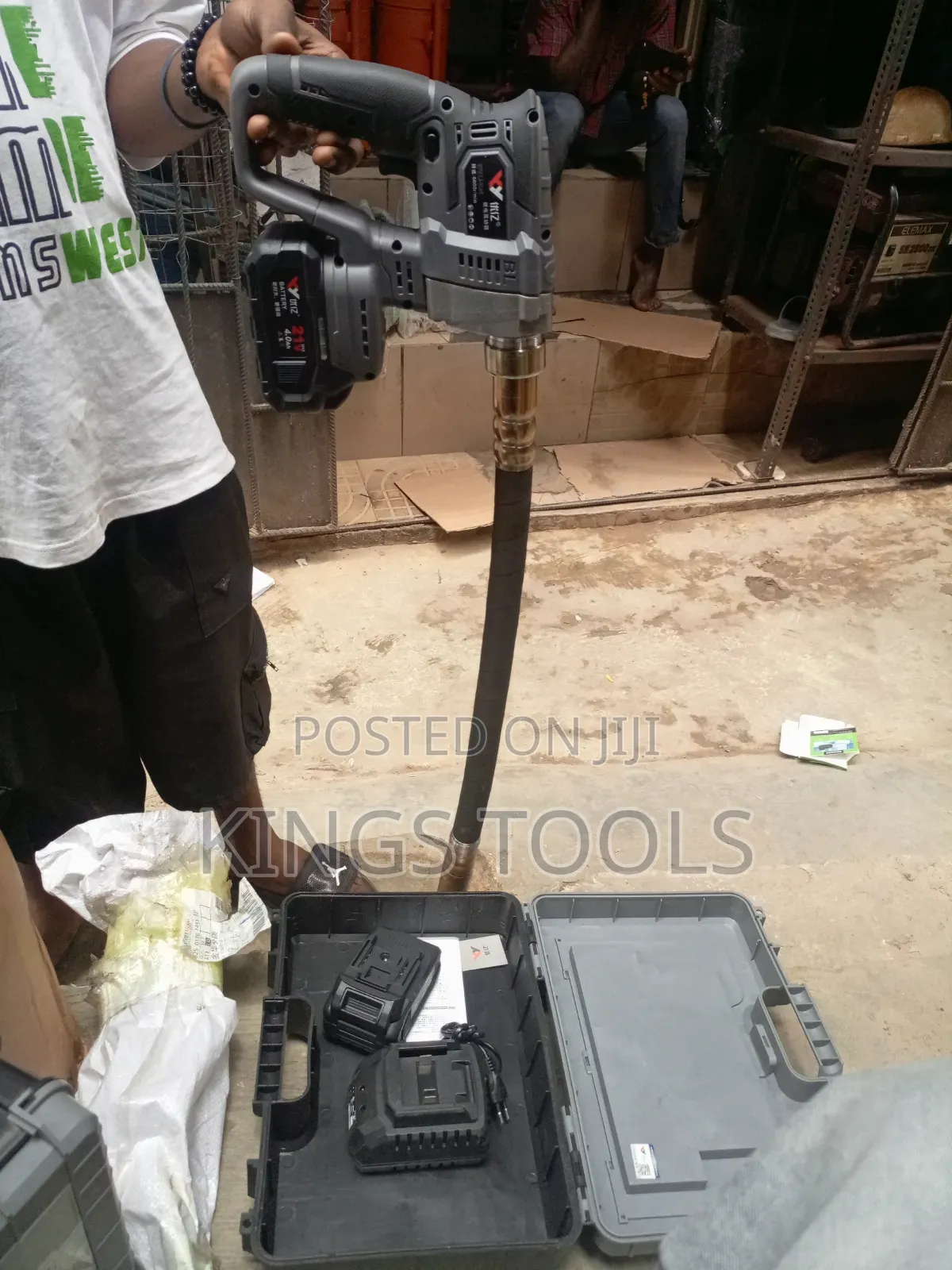 Cordless Concrete Vibrator Machine