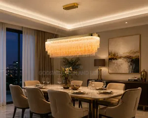 Amber Dining Table Chandelier