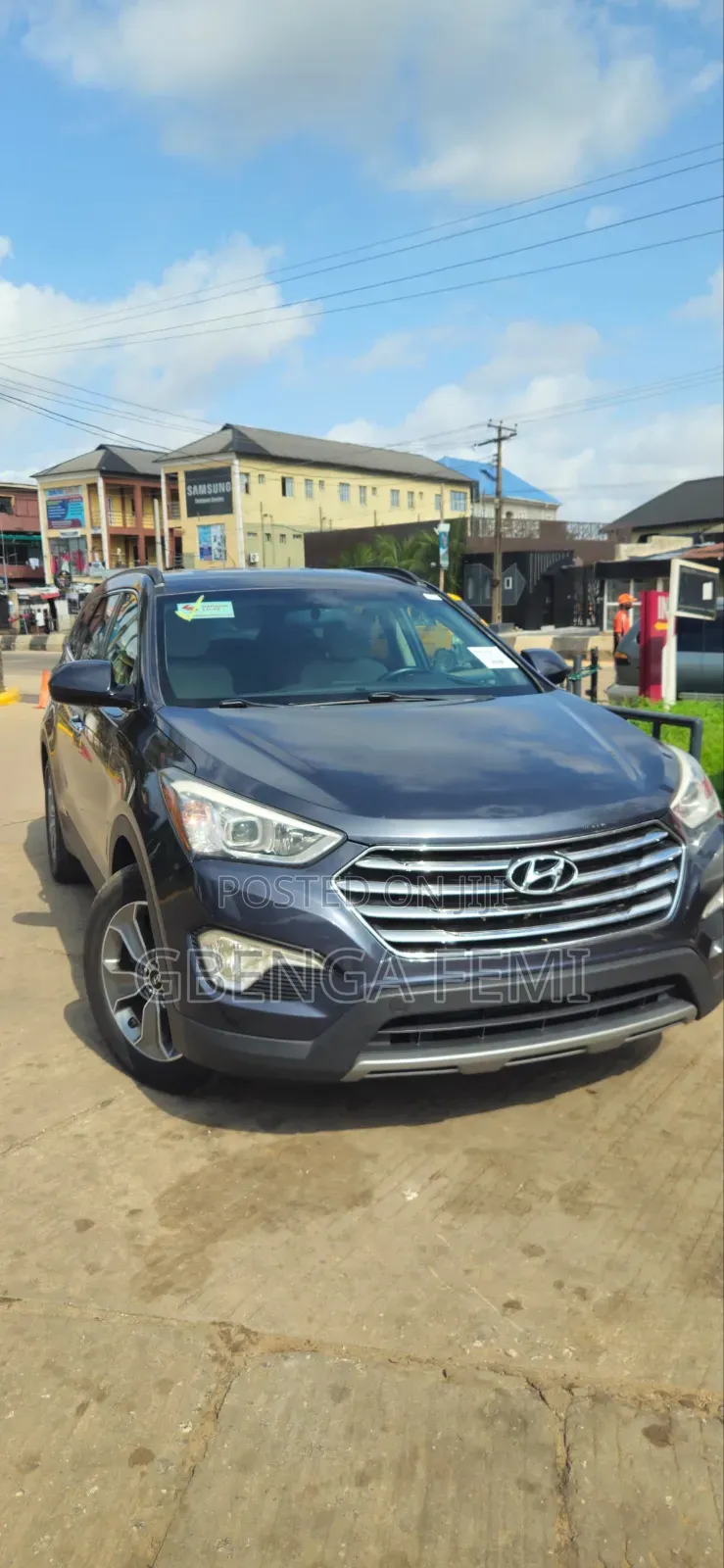 Hyundai Santa Fe 2016 Gray
