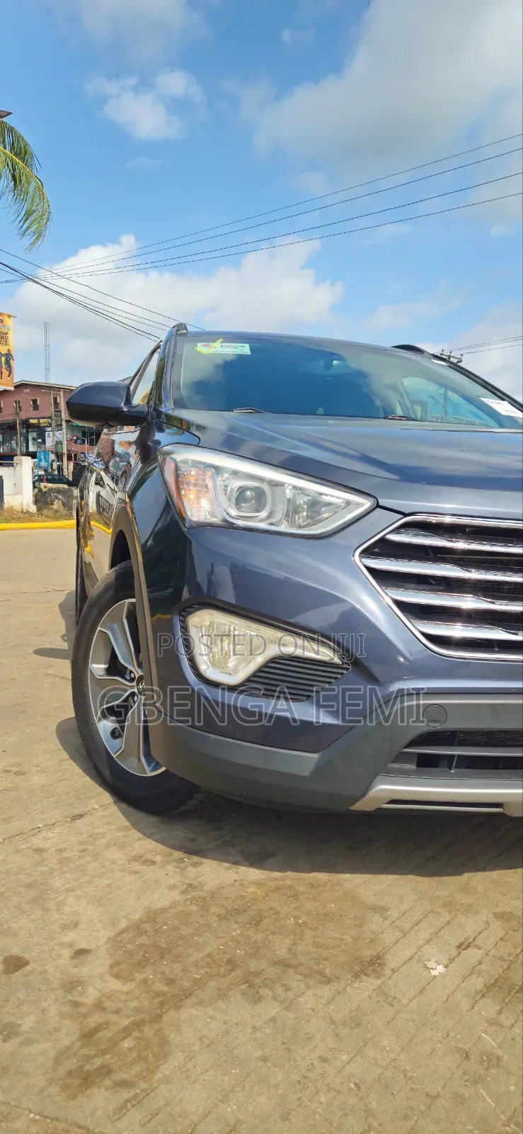 Hyundai Santa Fe 2016 Gray