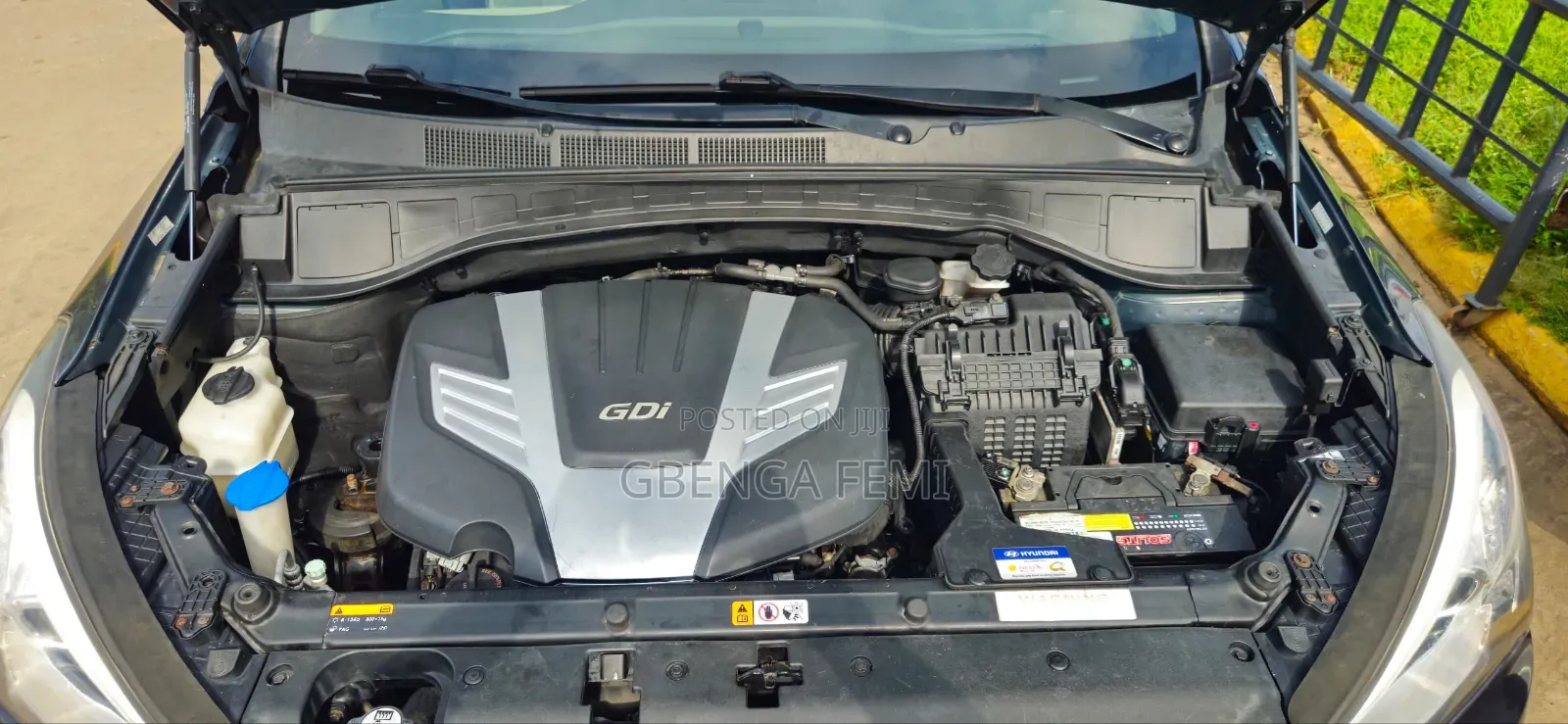 Hyundai Santa Fe 2016 Gray