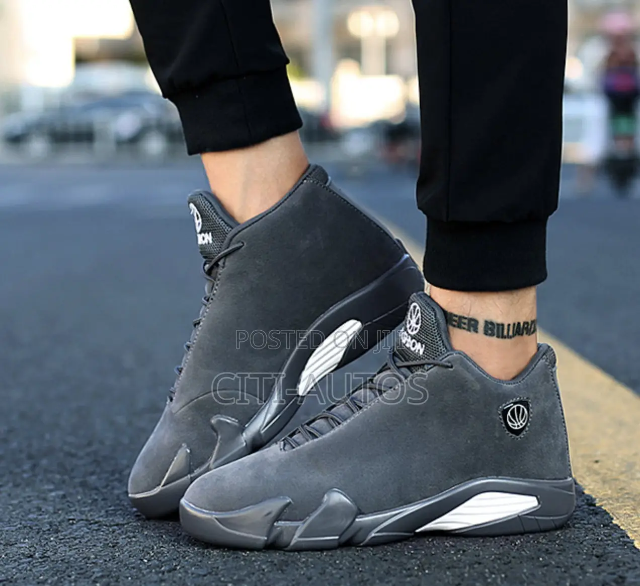 Trending Microfiber Leather Sneakers - Water Proof