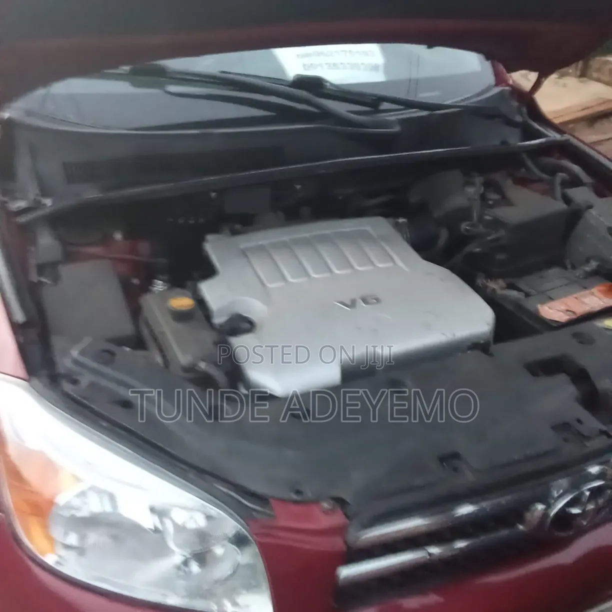 Toyota RAV4 2008 Red