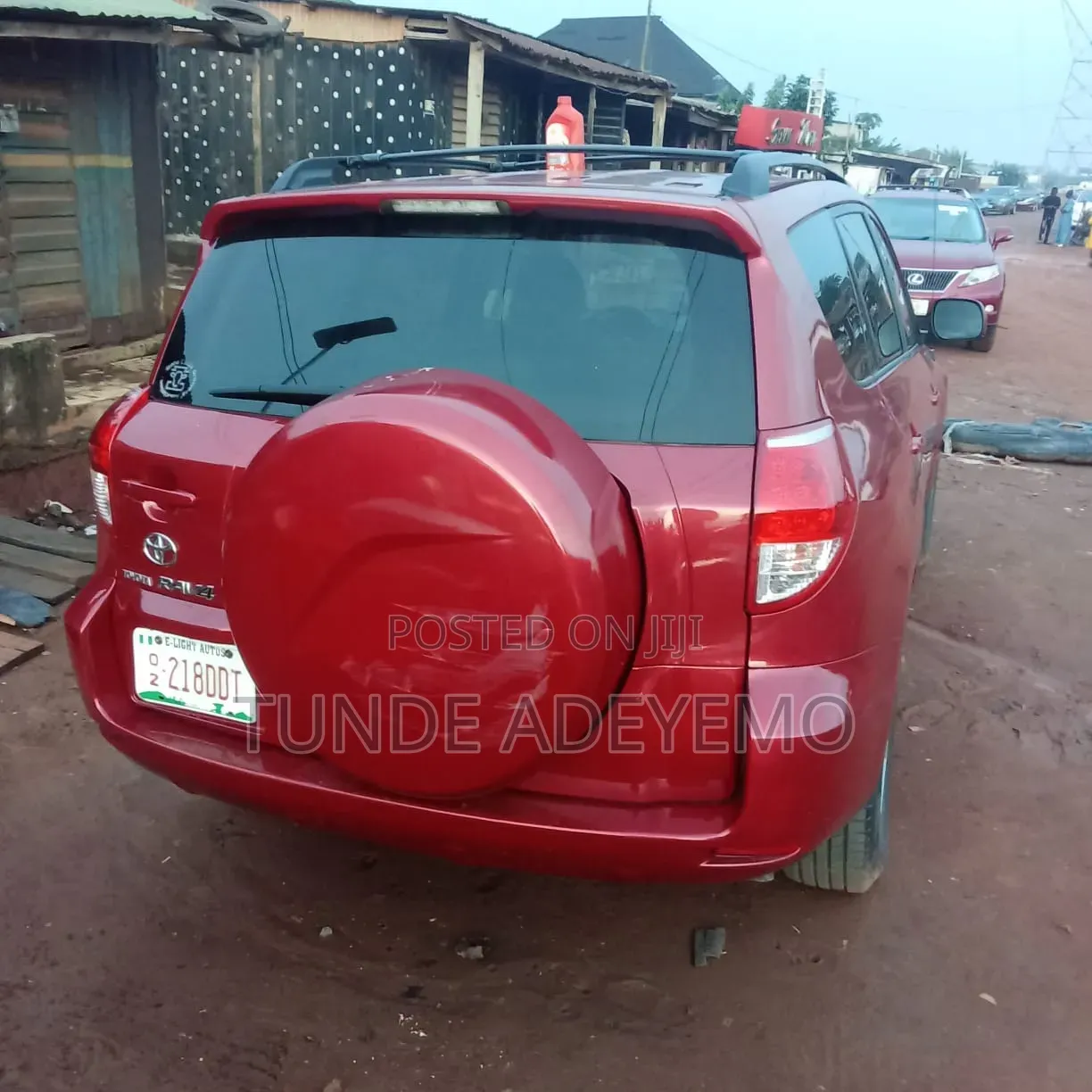 Toyota RAV4 2008 Red