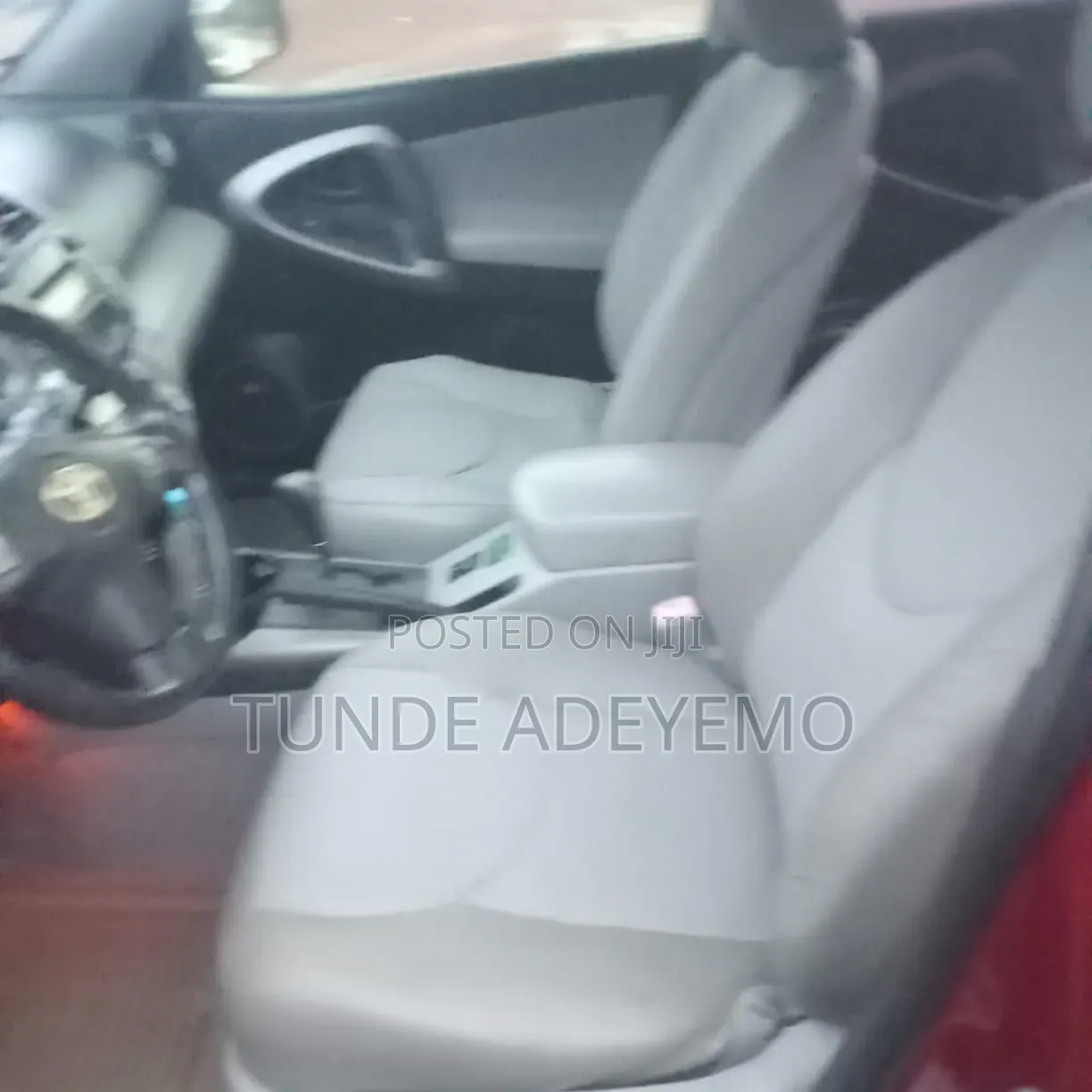 Toyota RAV4 2008 Red