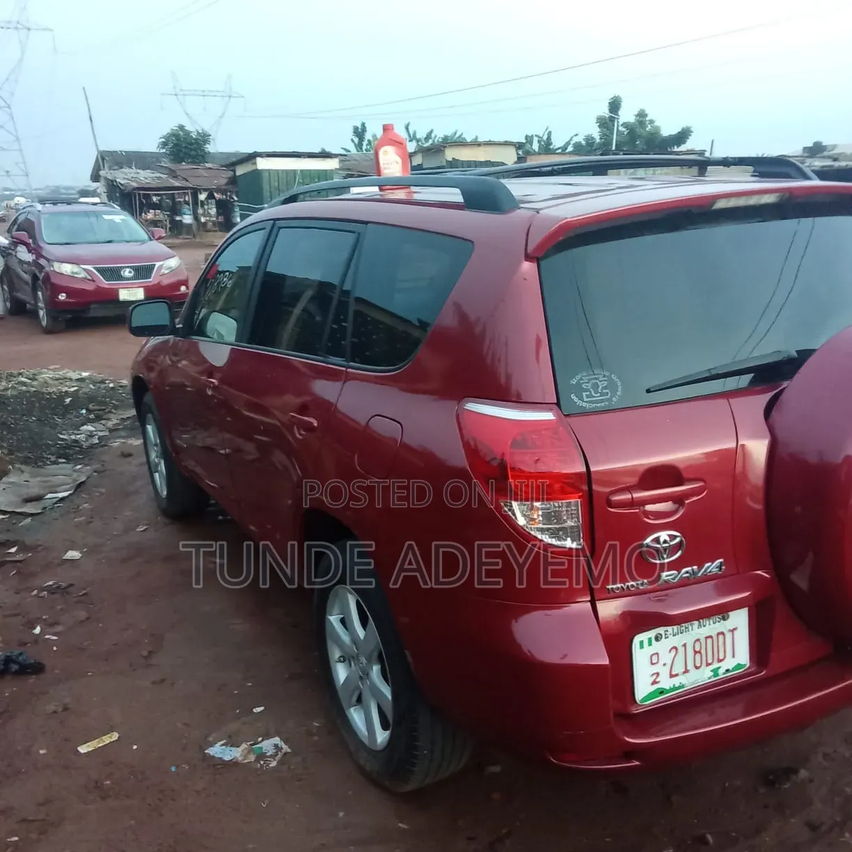 Toyota RAV4 2008 Red