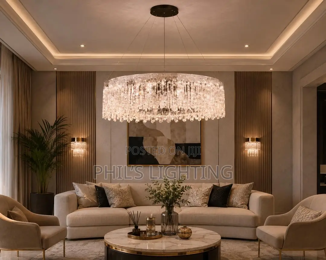 Modern Luxury Crystal Pendant Led Lights Chandeliers