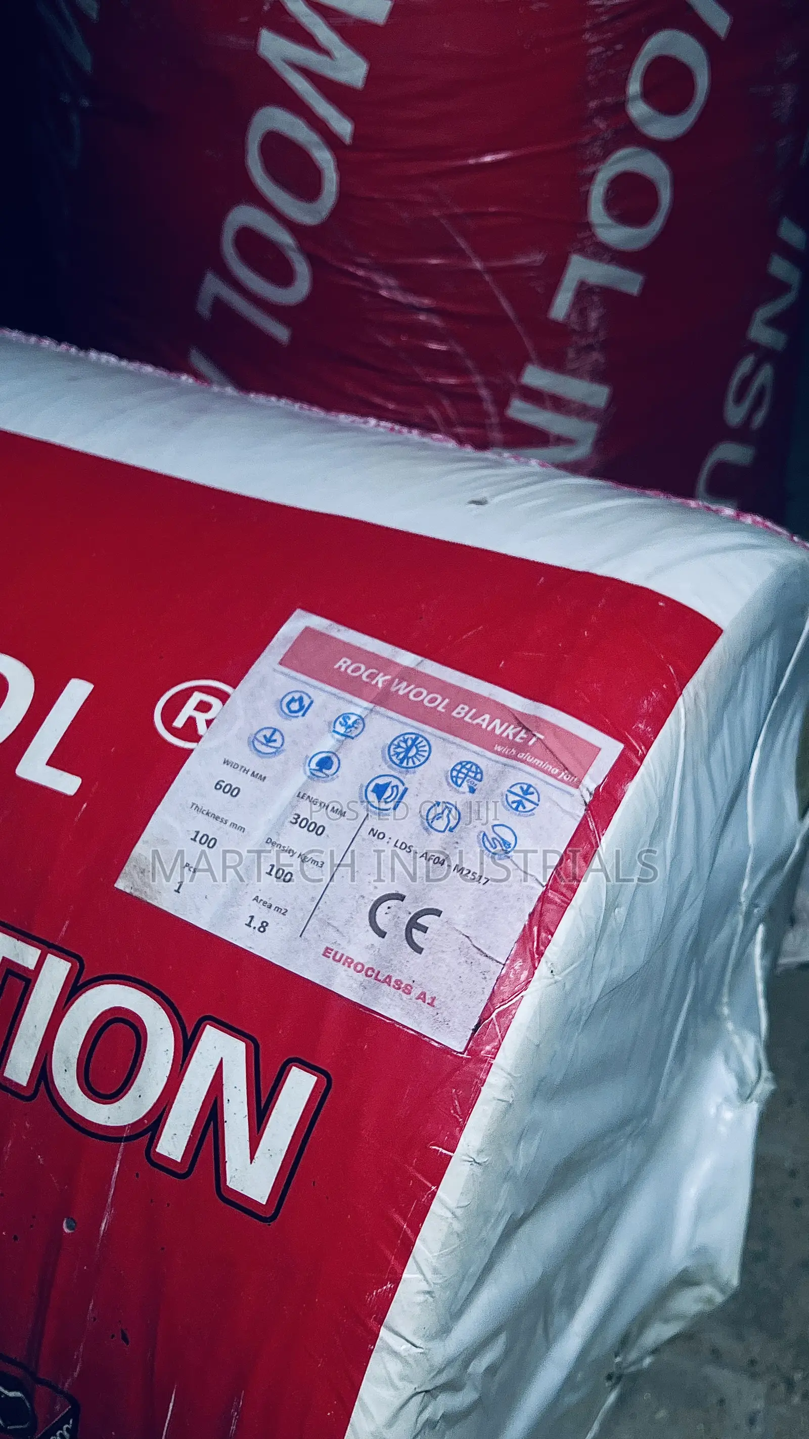 Rockwool 100mm With Wire Mesh – 1.8sqm | Heavy Duty Insulation