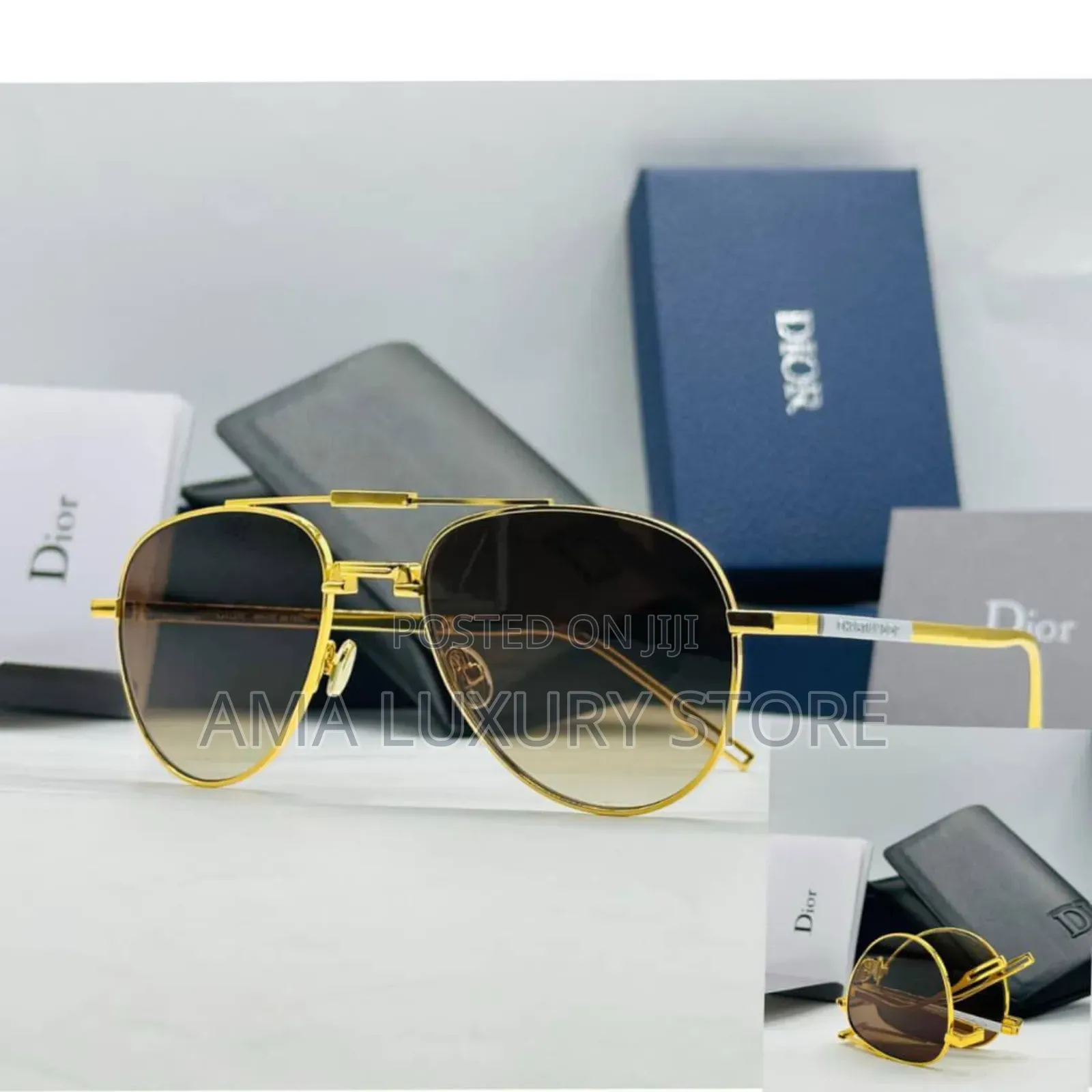 Dior/Saint Laurent Premium Luxury Sunglasses - Stylish Durable