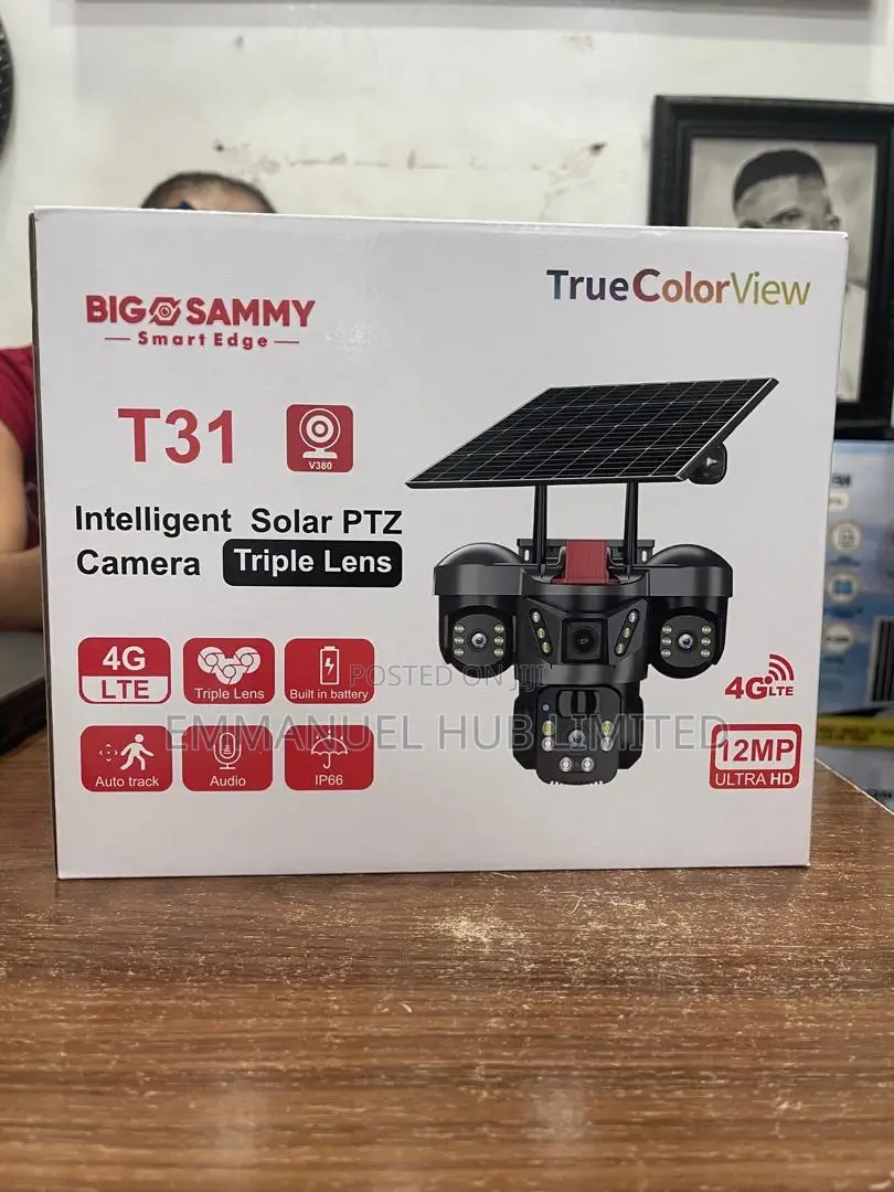 T31 3 Lens PTZ Solar Camera