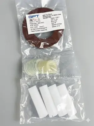 2-Inch, 150-Pound Type F Flange Insulation Gasket Kit.