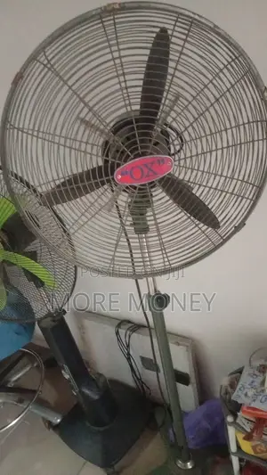 Few Months Used 18' Rechargeable/Solar Fan.