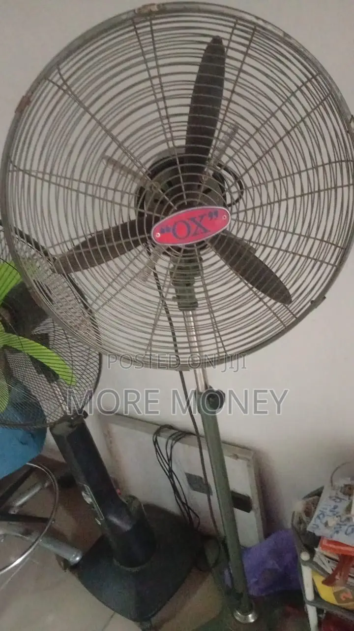 Few Months Used 18' Rechargeable/Solar Fan.
