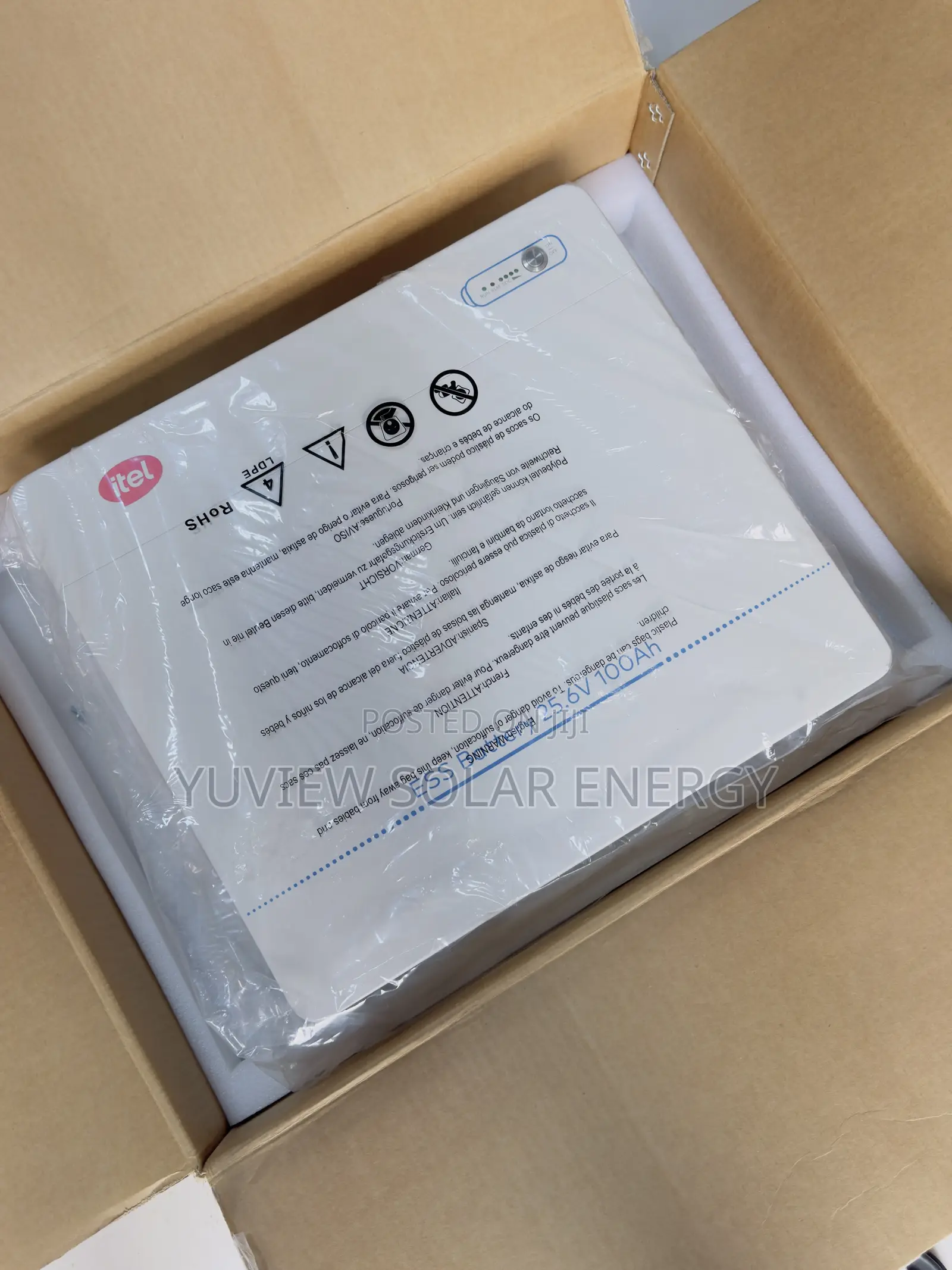 2.5kWh 24V Itel Lithium Battery