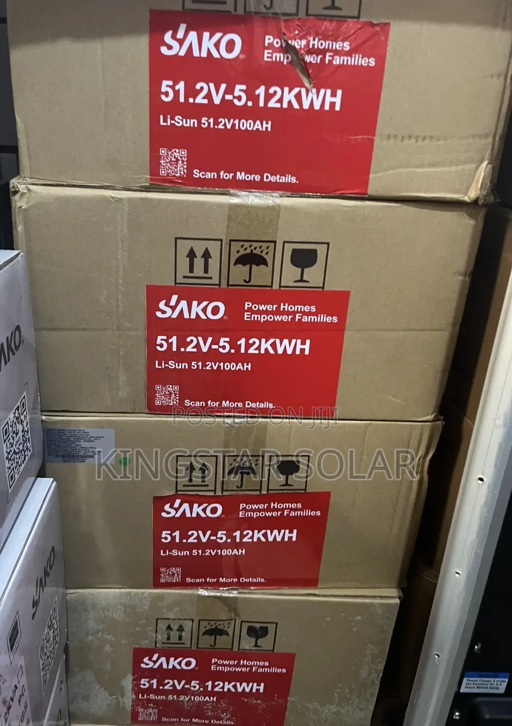 SAKO 5kwh 51.2v Lithium Battery