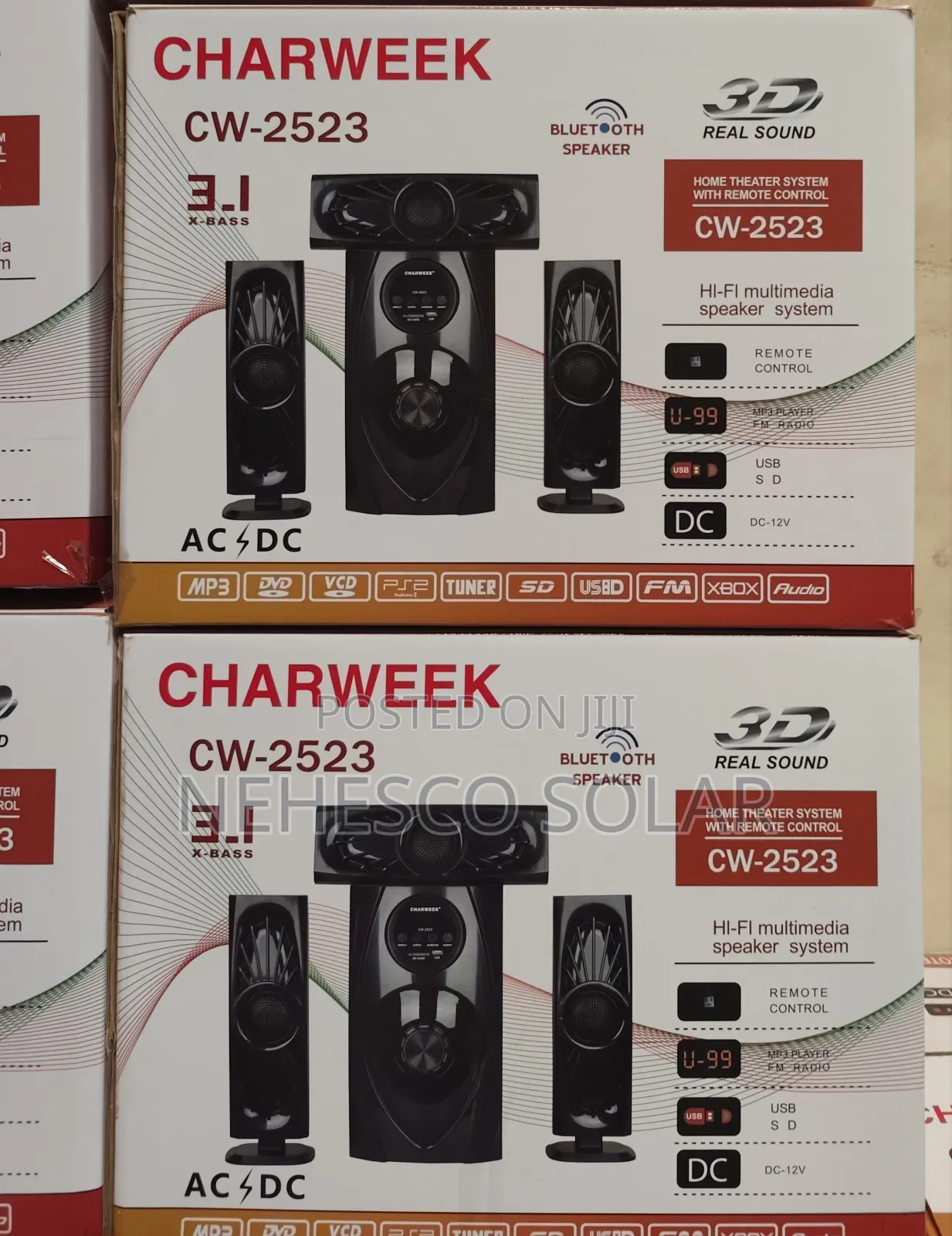 Premium Charweek Bluetooth Sound System – Loud, Clear Reliable