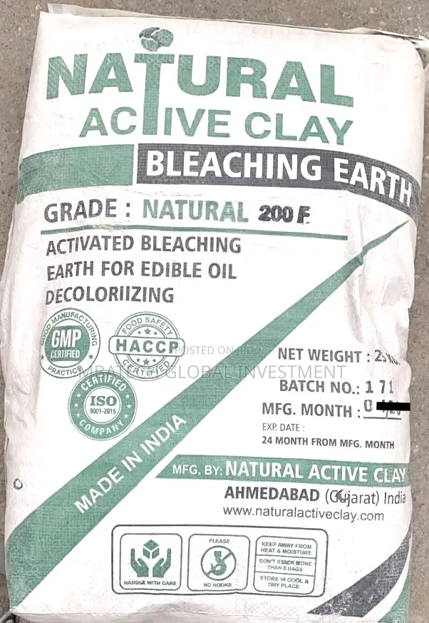 Natural Active Clay Bleaching Earth