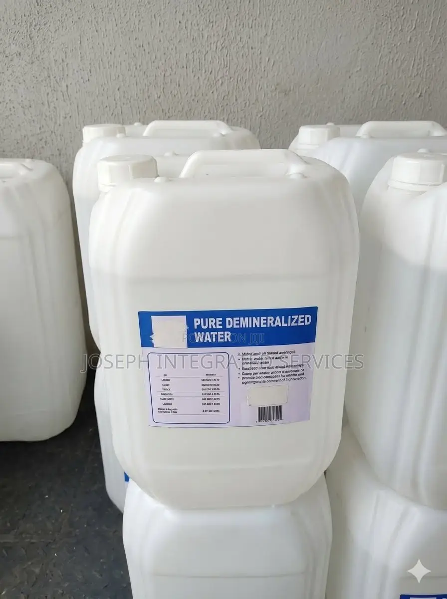 Pure Demineralized Water