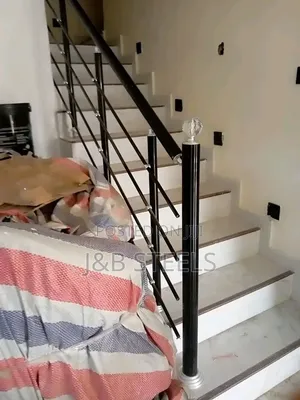 Black Aluminum Handrail